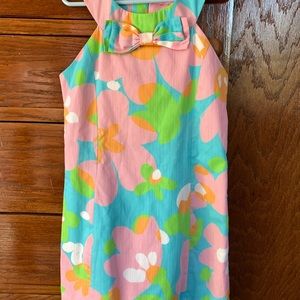 Lilly Pulitzer Inara Floral-Print Shift Dress Girls Size 7